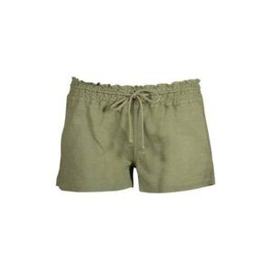 Salt Life Women's Coastal Drawstring Shorts Olive Green Size XL